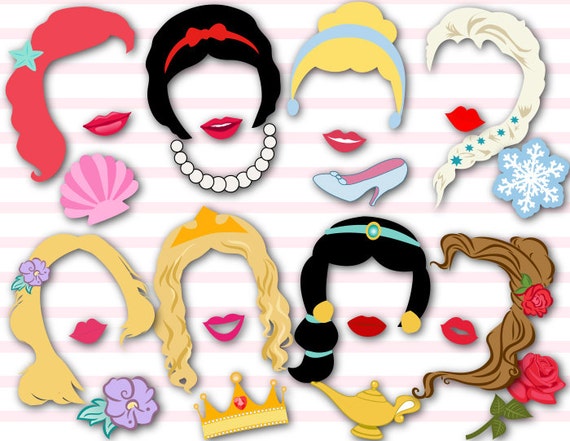 disney photo booth props printable