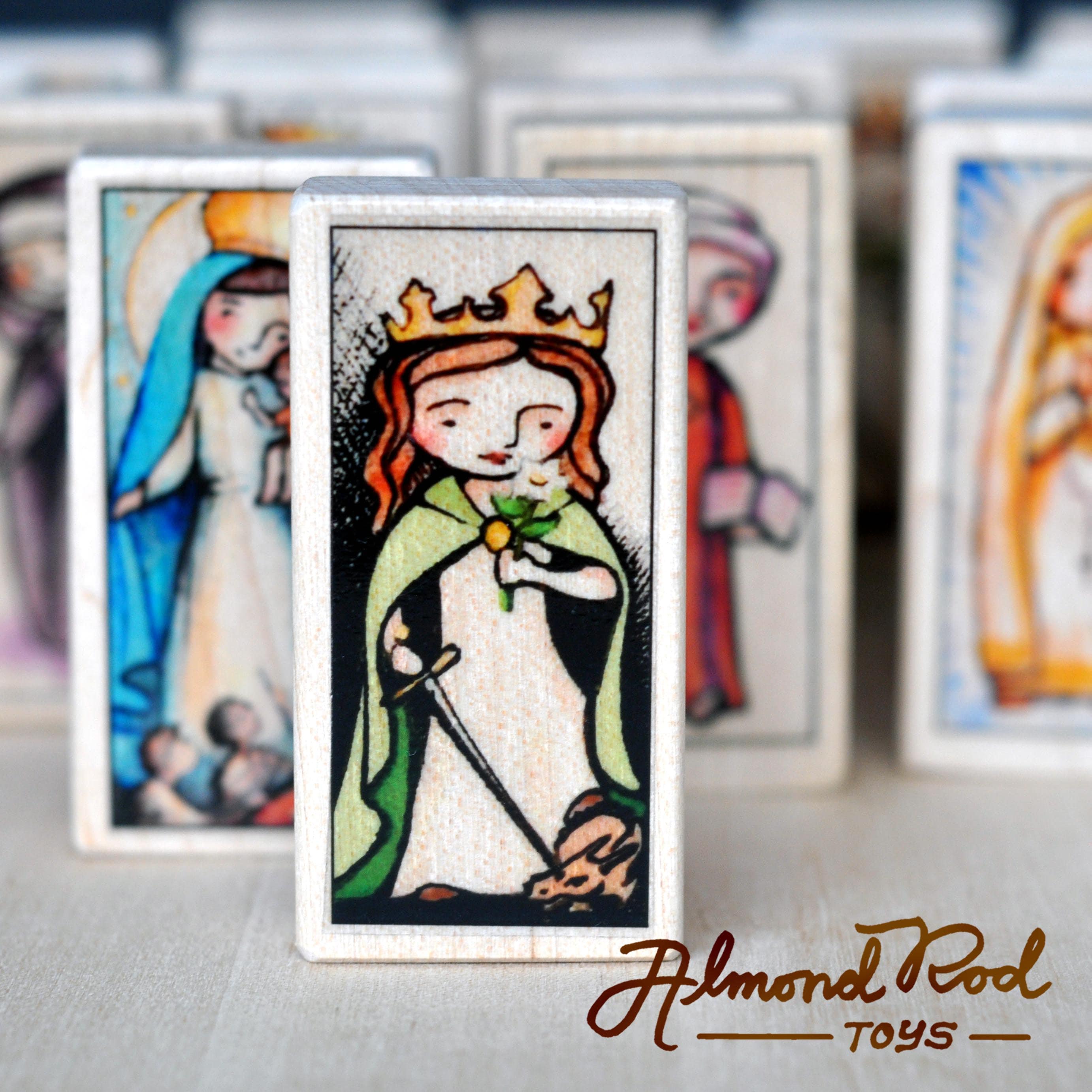 6 Patron Saint Blocks of Your Choice With Gift Bag // 300+ Saints to ...