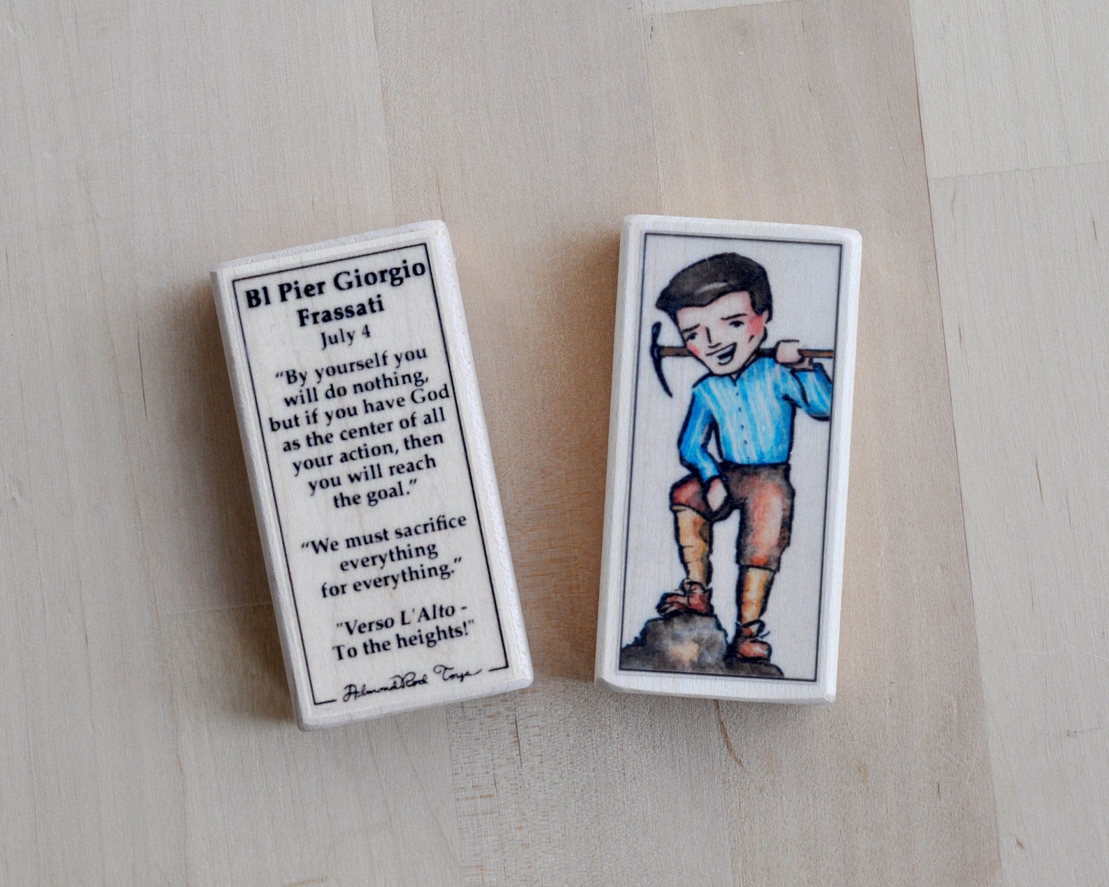 15 Patron Saint Blocks of Your Choice With Gift Bag // 300+ Saints to ...
