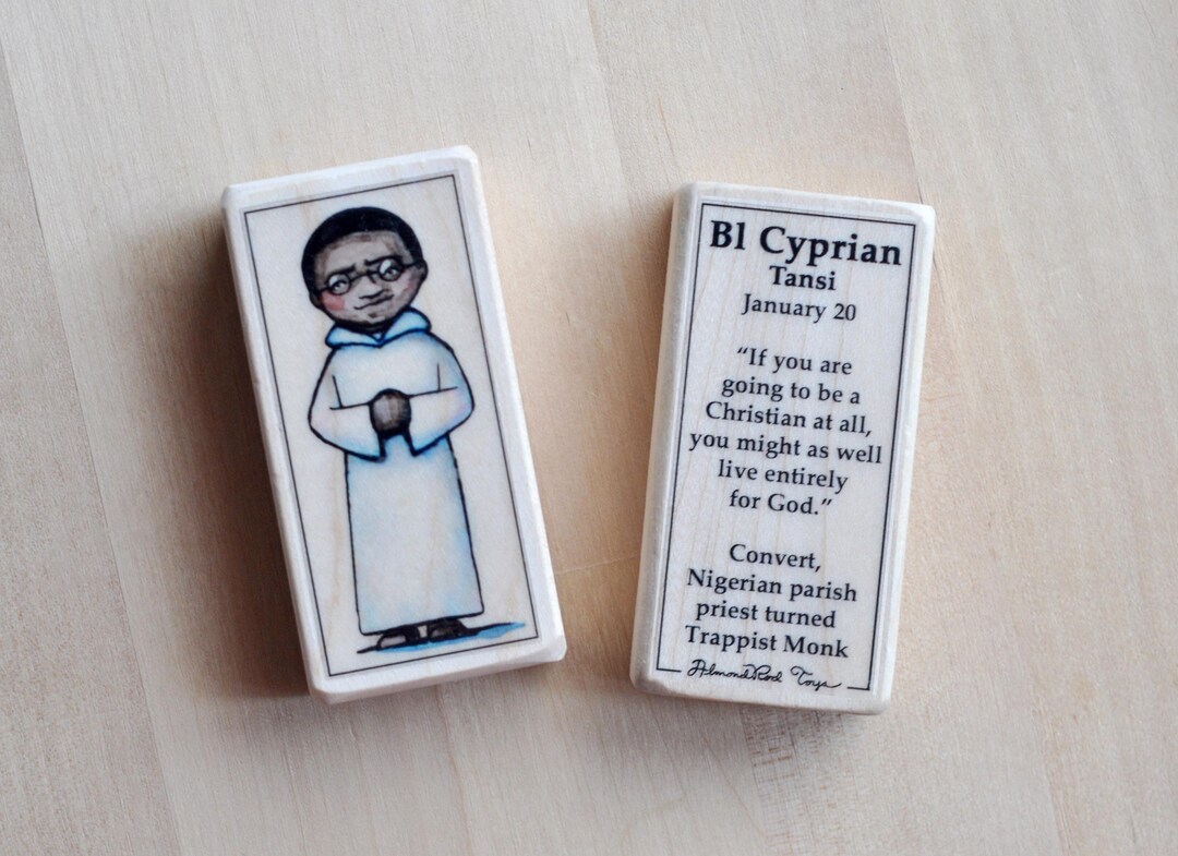 Bl Cyprian Tansi Patron Saint Block With Gift Bag // African Saints ...