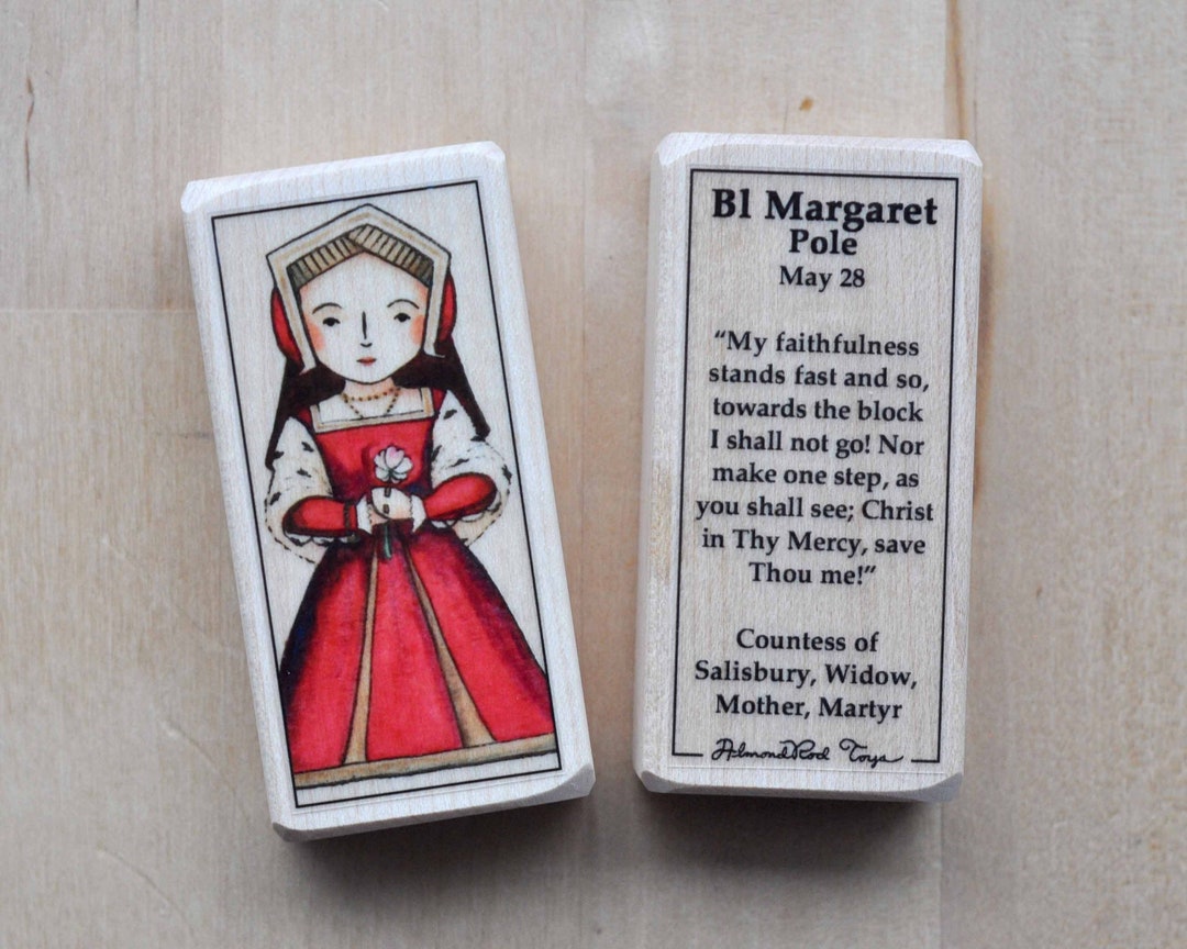 Bl Margaret Pole Patron Saint Block With Gift Bag // Countess, Widow ...