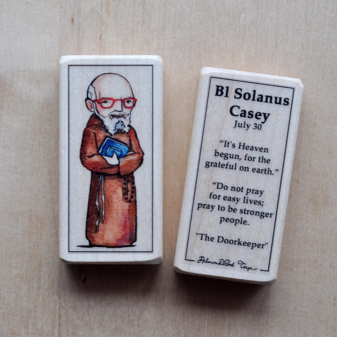 Bl Solanus Casey Patron Saint Block With Gift Bag // Order of Friars ...