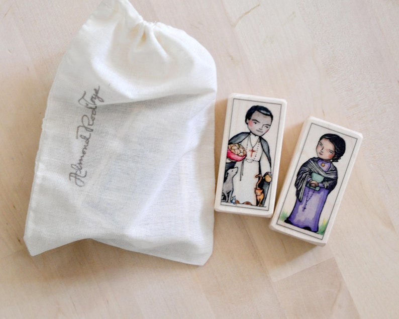 7 Patron Saint Blocks of your choice with gift bag // 300 image 2
