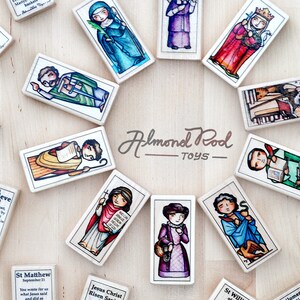 3 Patron Saint Blocks of Your Choice With Gift Bag // 300+ Saints to ...