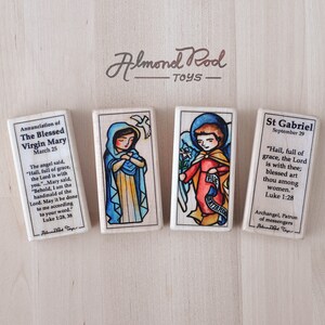 One Patron Saint Block of Your Choice With Gift Bag // 300+ Saints to ...