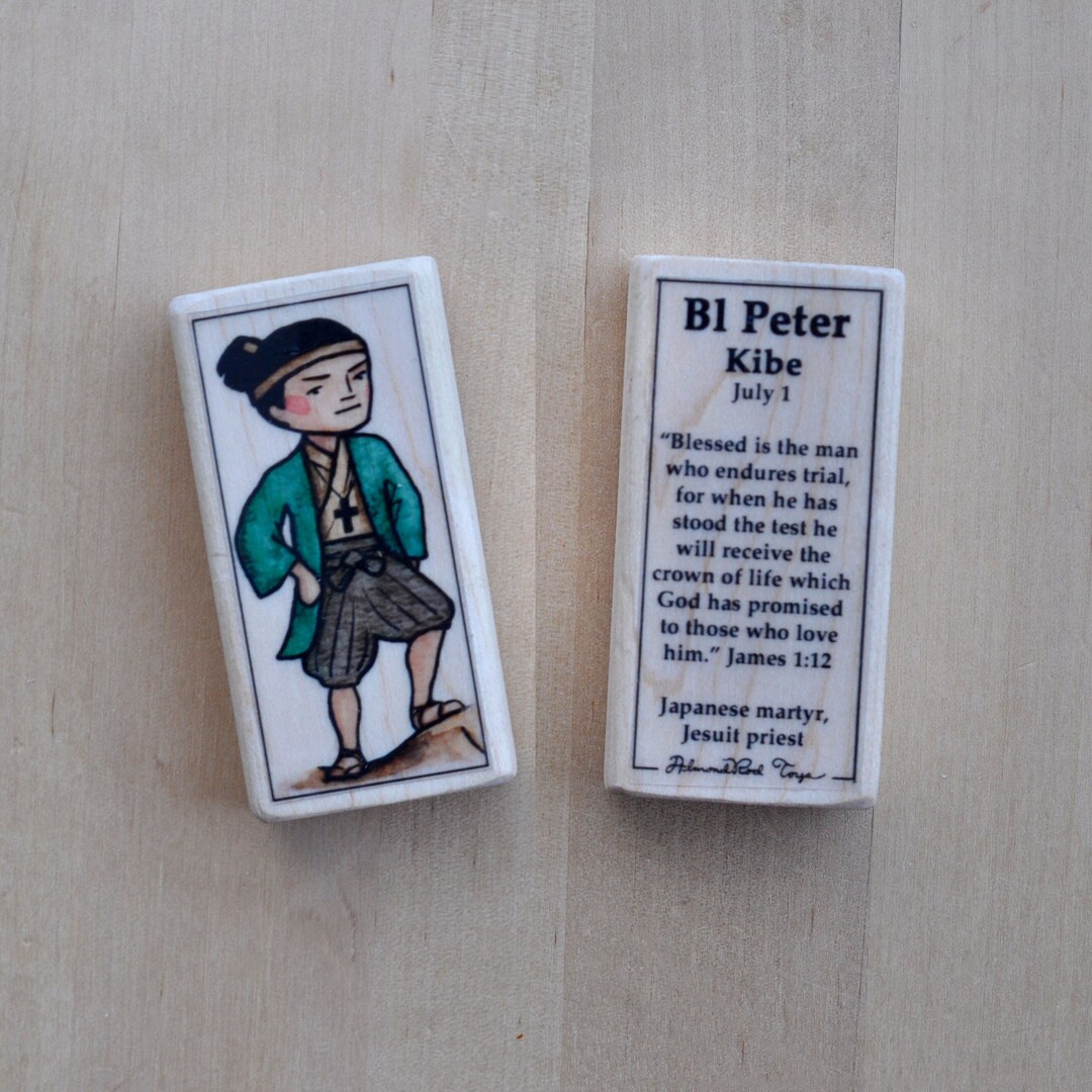 Bl Peter Kibe Patron Saint Block With Gift Bag // Japanese Martyr ...