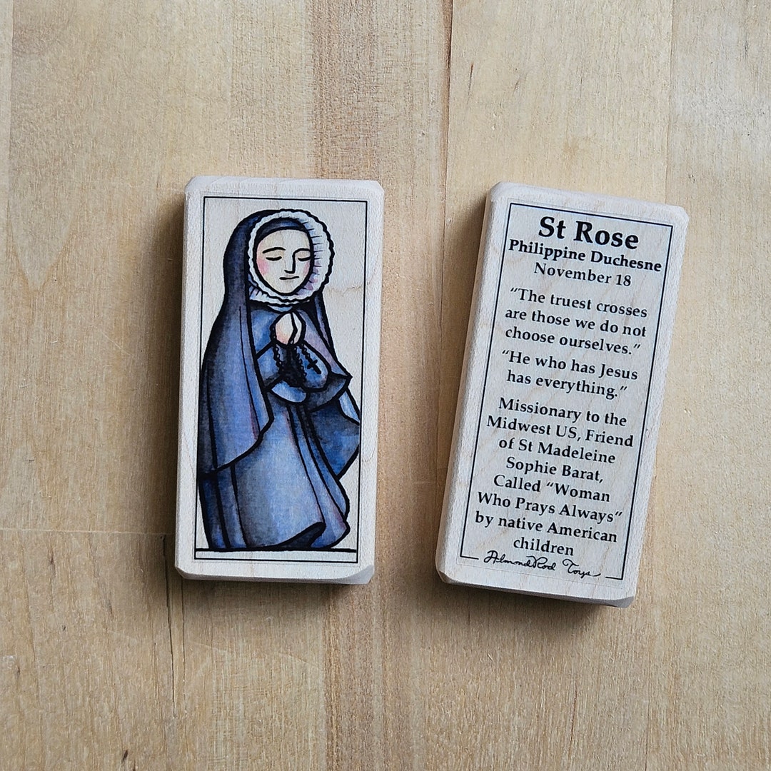 St Rose Philippine Duchesne Patron Saint Block With Gift Bag // US ...