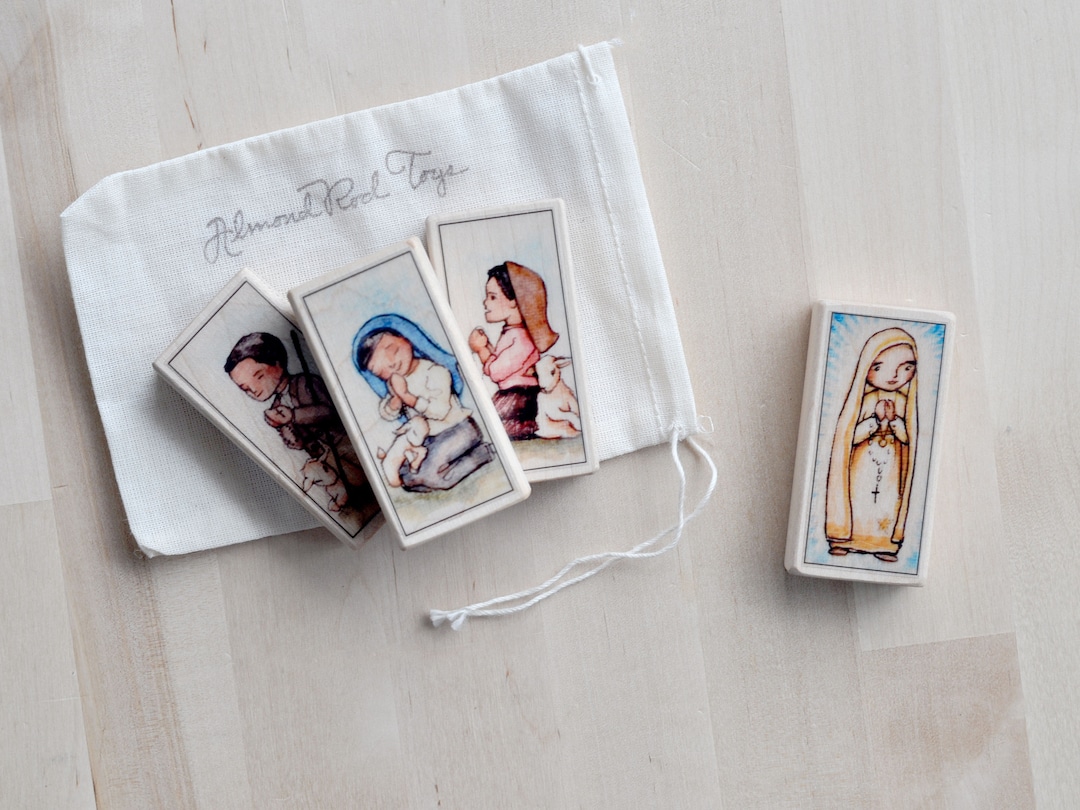 4 Patron Saint Blocks of Your Choice With Gift Bag // 300+ Saints to ...