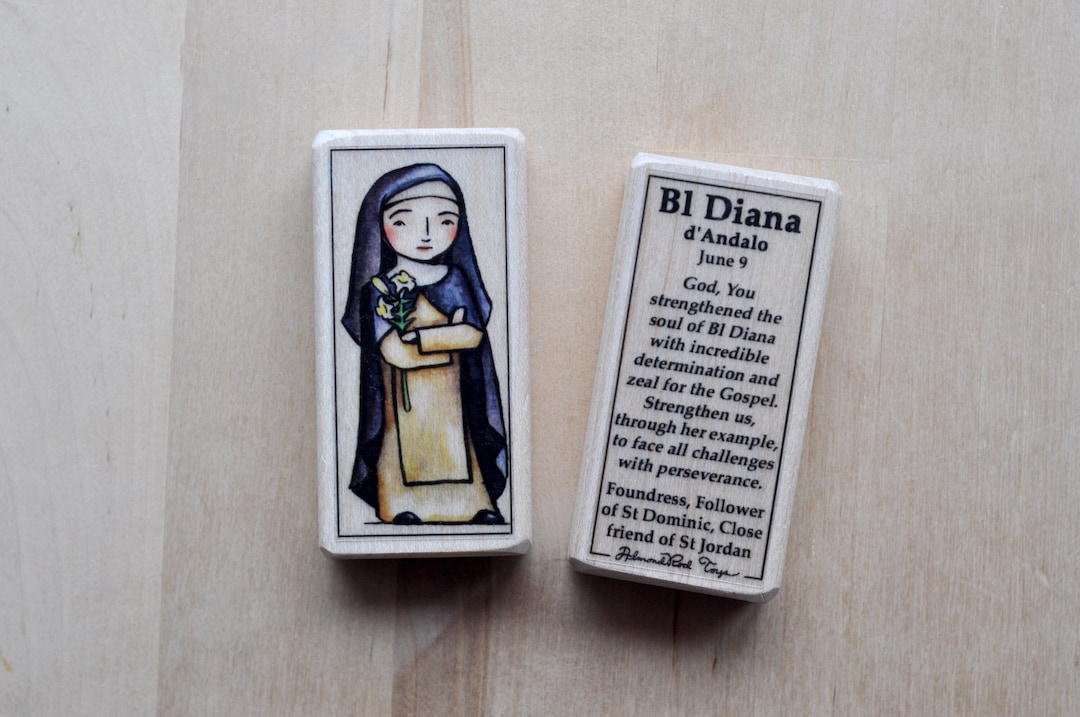 Bl Diana D'andalo Patron Saint Block With Gift Bag // Friend of St ...