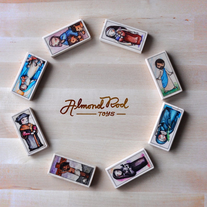 4 Patron Saint blocks of your choice with gift bag // 250 image 7