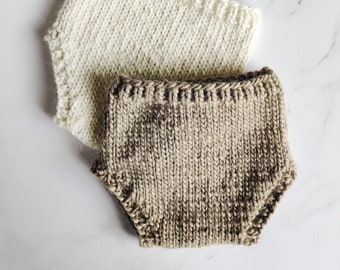 Knitting Pattern - Ventnor Chunky Baby Bloomers for baby - Baby Knitting Pattern