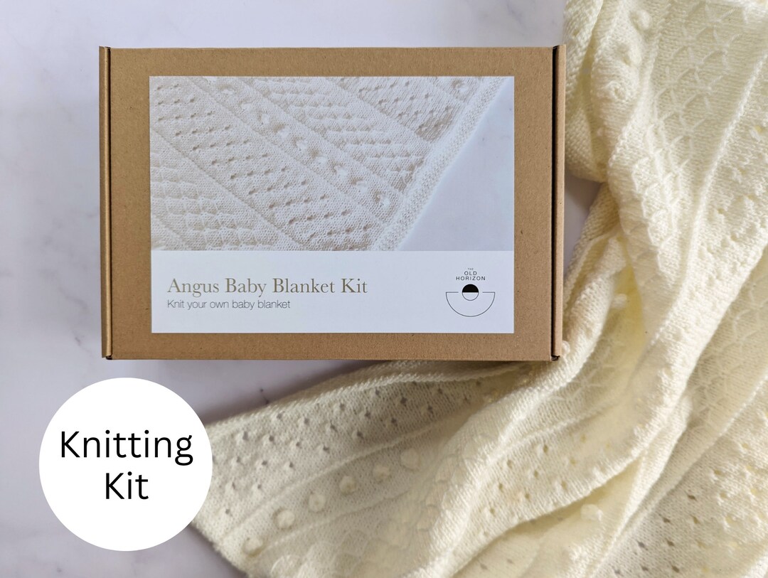 Knit your own baby blanket kit hotsell