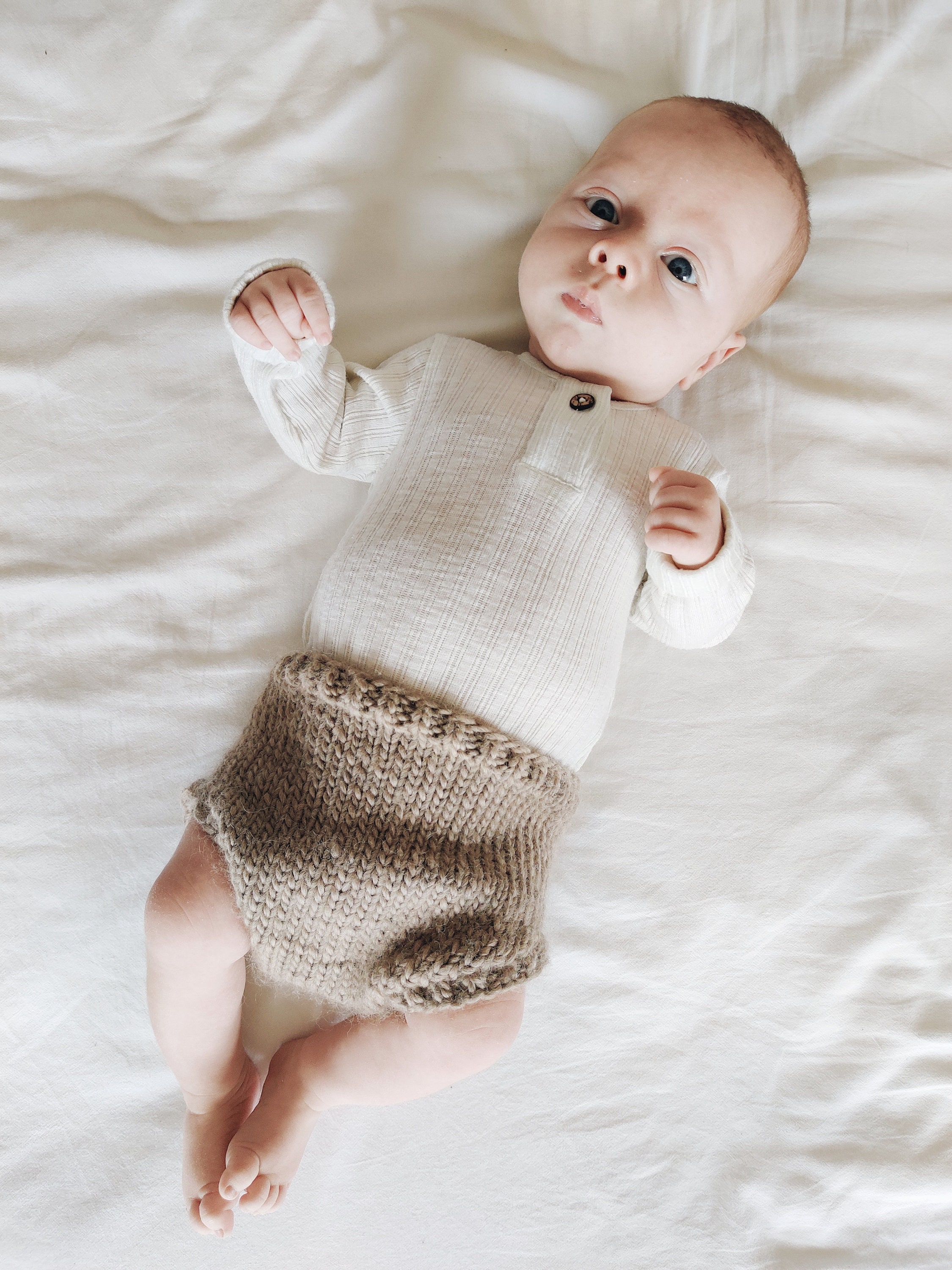 Knitting Pattern Ventnor Chunky Baby Bloomers for Baby - Etsy