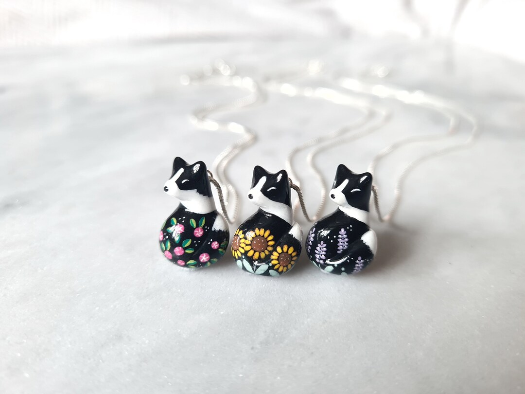 Silver Border Collie Necklace Sterling Silver Collie Pendant Border