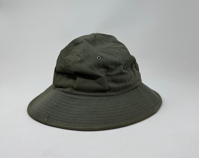 WWII 1940s HBT Daisy Mae Bucket Hat