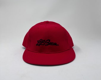 80s LL Bean New Era Fitted cap 7 3/8 Deadstock*