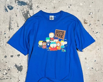 1997 South Park White Graphic T-shirt. Size XL Vintage Comedy