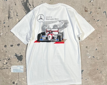 Indy Car '90s Mercedes Benz t-shirt Deadstock