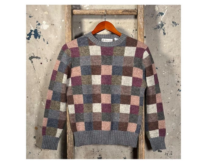 1970s Color Block Sweater by Poise'n Ivy