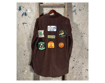 1970s Patchwork Corduroy Jacket