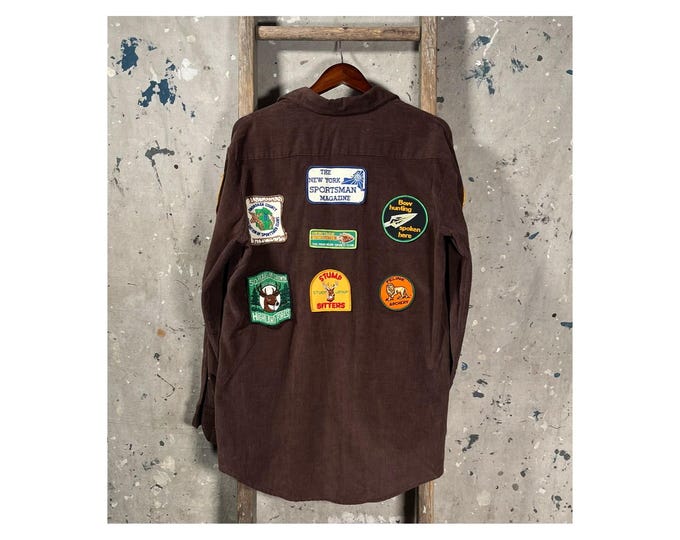 1970s Patchwork Corduroy Jacket