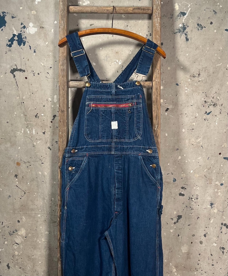 Rustic Overalls Red Camel ‘40s Low Back Overalls - Etsy