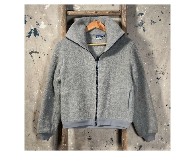 1970s Patagonia Fleece Pile Jacket Big Tag