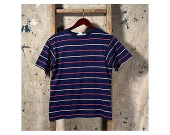 1970s Stripe T-shirt Surfer