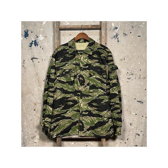 Deadstock 1980s Tiger Stripe Products Camo Jacket - image 1