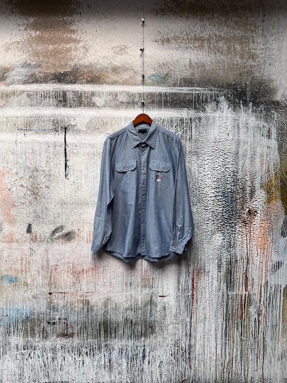 1980s Abercrombie and Fitch Chambray