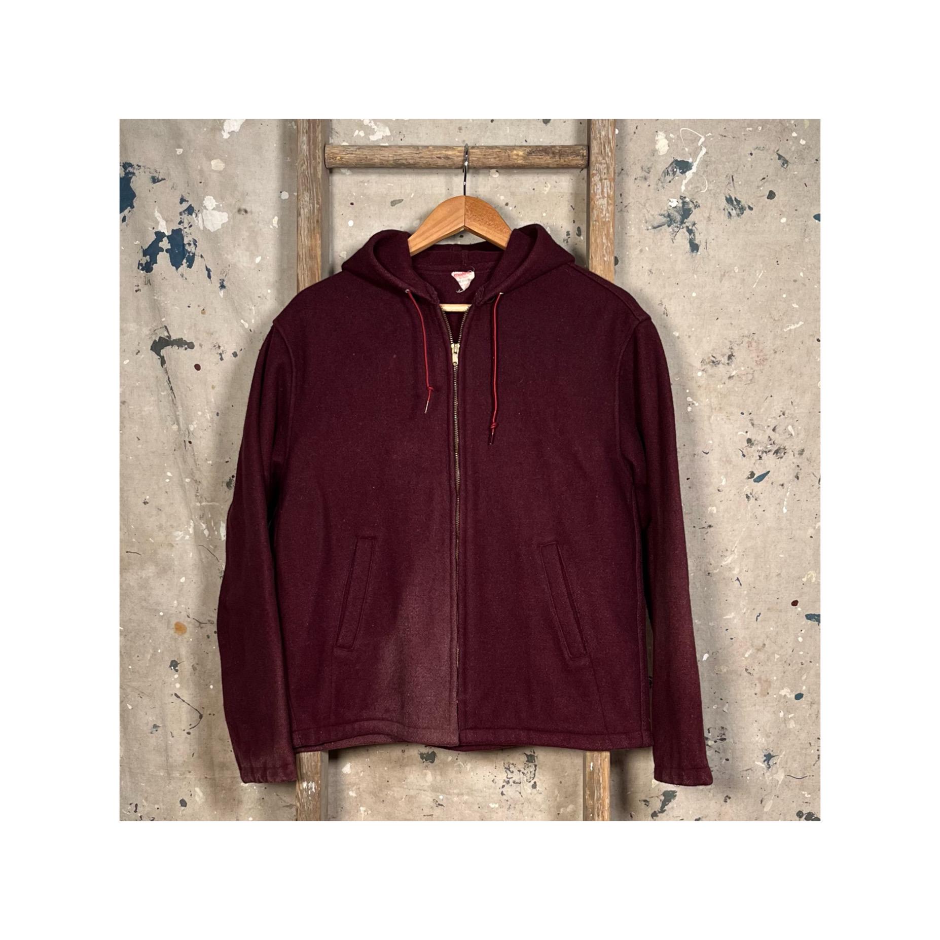 Champion maroon jacket sale