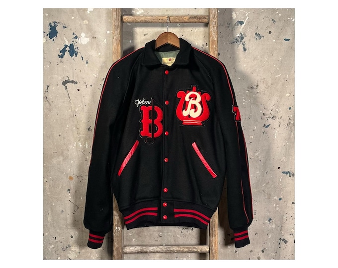 1970s Wool Varsity Jacket