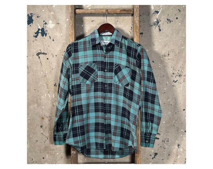 1970s Print Flannel shirt