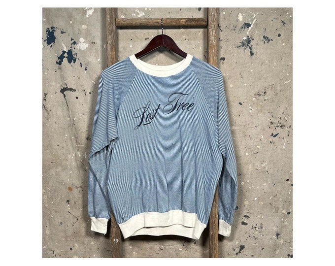 1970 Stripe Raglan Sweatshirt "Free Tree"