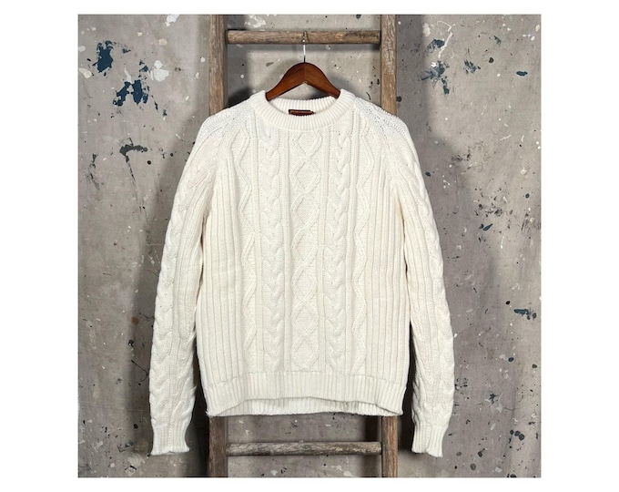 1980s Fisherman Knit Sweater