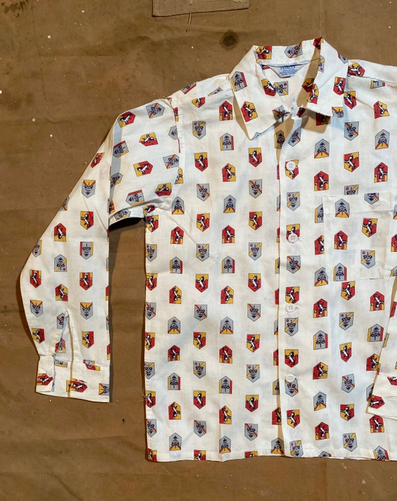 Kids '50s Loop Collar Shirt Pattern - image 3