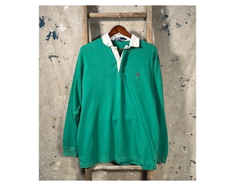 1990s Ralph Lauren Polo Rugby Shirt