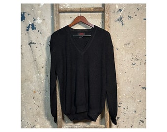 Black Alpaca Wool Sweater O'connell