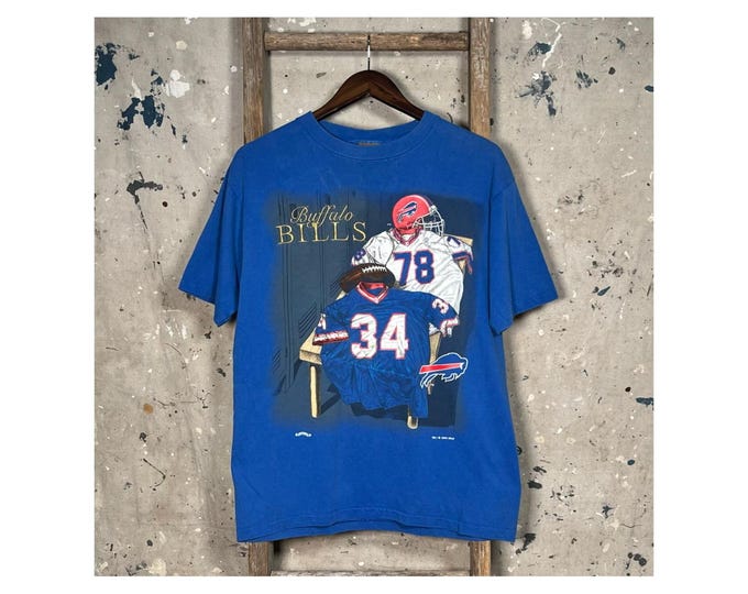 Nutmeg 90s Buffalo Bills T-Shirt Embroidered