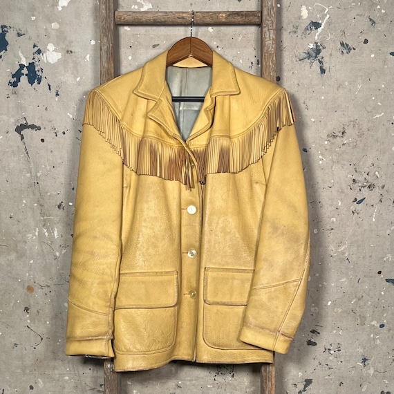 Custom 1950s / 60s Deerskin Jacket Tassle - Etsy