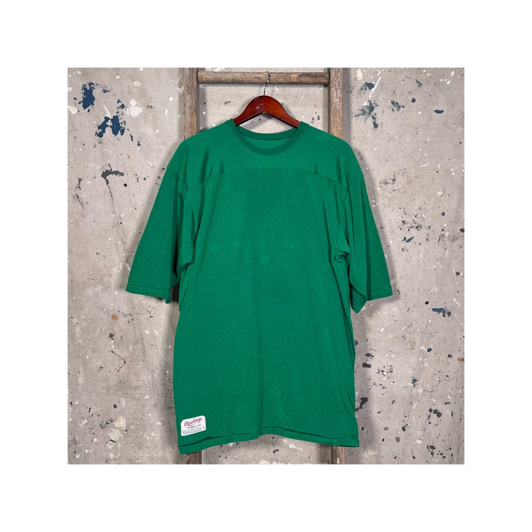 ”雰囲気系◎”60s Rawlings Football T-shirt Green Rawlings 60s Football Jersey - Etsy Canada