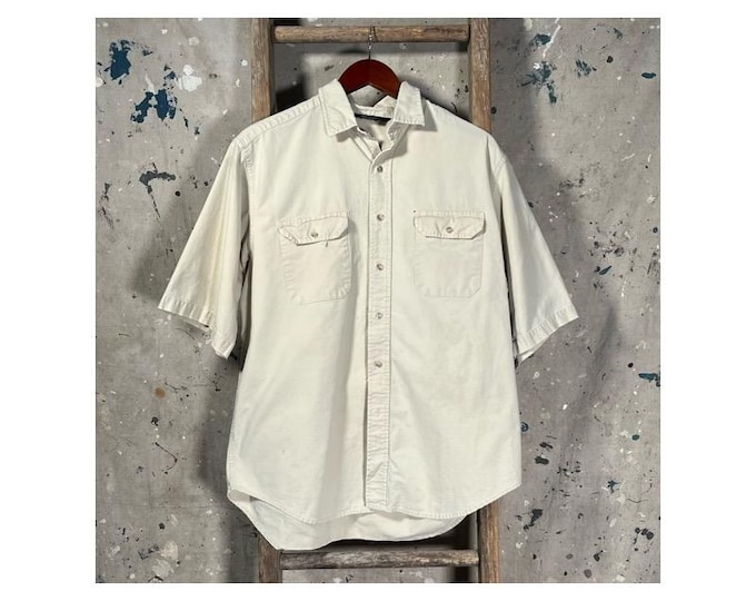 1980s Woolrich 2 Pocket Shirt