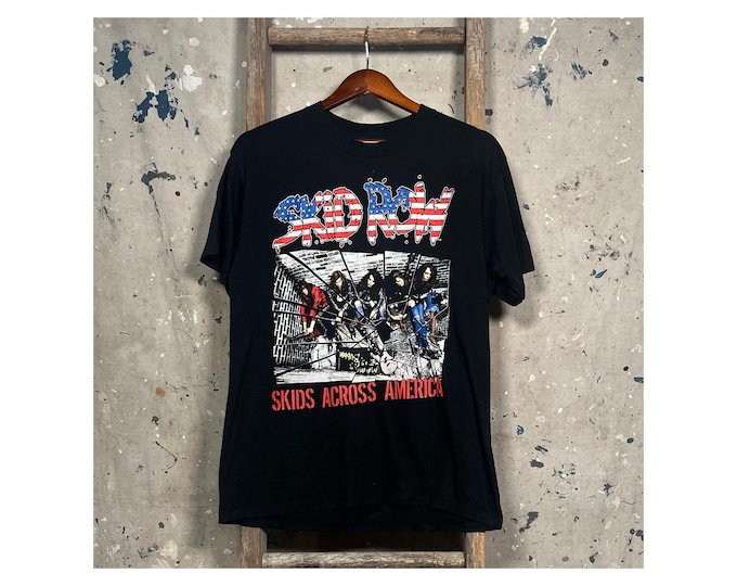 1989 Skid Row Tour T-shirt