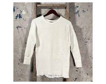 1970s Thermal Waffle undershirt