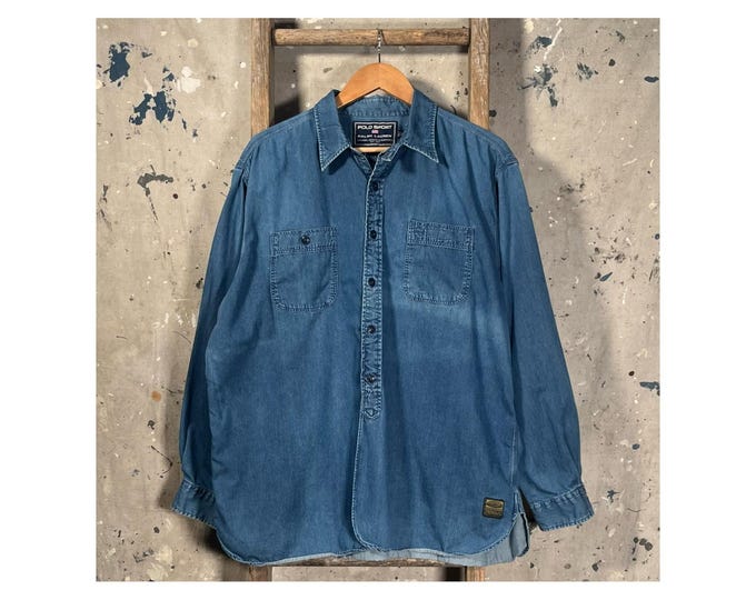 1990s Polo Sport Denim Shirt