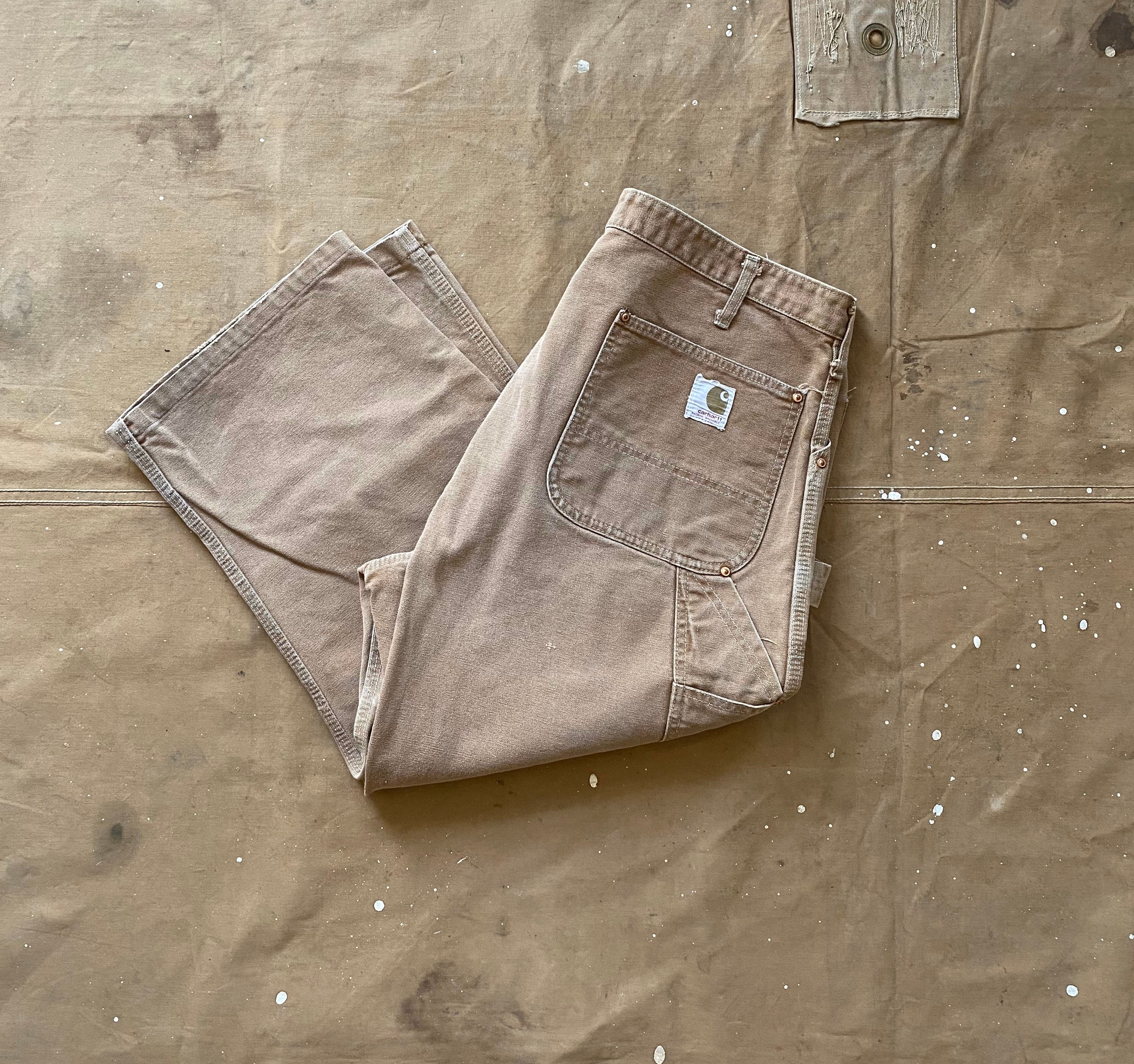 70s Carhartt Double Knee Canvas Pants - Etsy Canada