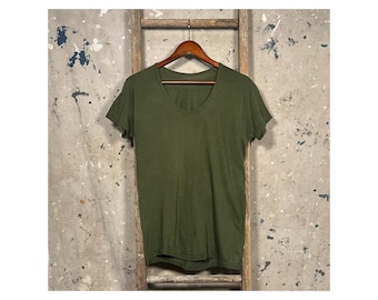 Sage '60s Wide Neck T-shirt