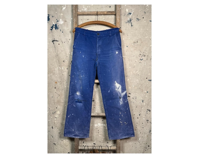 Herringbone Twill Trousers Sun Bleached