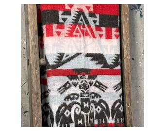 1950s/ 60s Camp Blanket Reversible