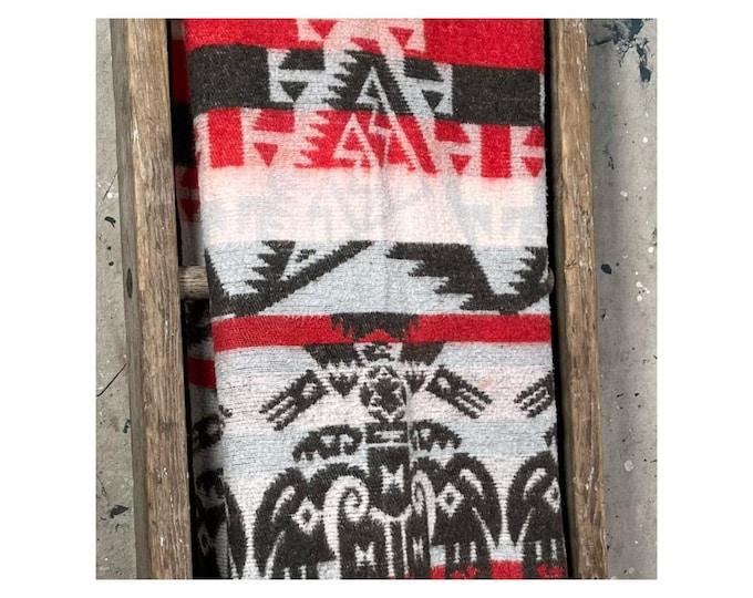 1950s/ 60s Camp Blanket Reversible